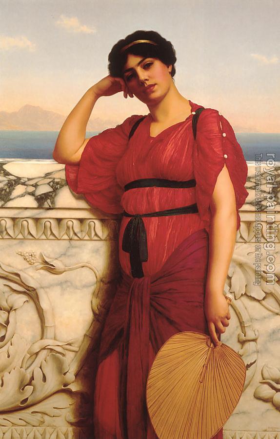 John William Godward : A Classical Lady John William Godward : A Classical Lady